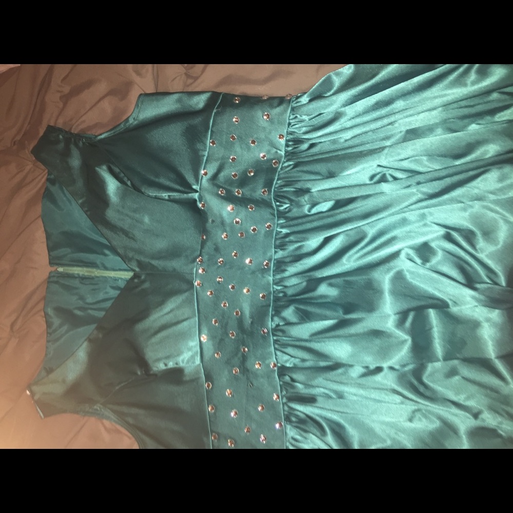 Turquoise Prom Dress Ball Gown